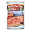 Santa Barbara Pitted Olives - Large Black - Case of 12 - 5.75 oz.