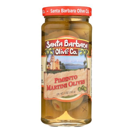 Santa Barbara Olives - Martini Style - Case of 6 - 5 oz.