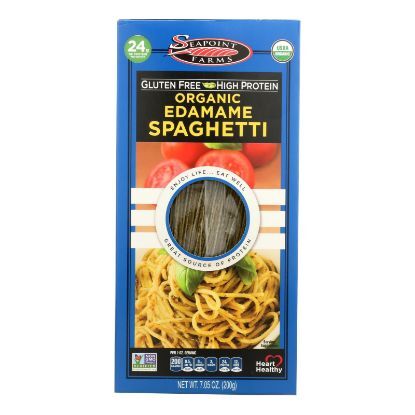 Seapoint Farms Edamame Spaghetti - Case of 12 - 7.5 oz.