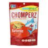 Seasnax Chomperz Crunchy Seaweed Chips - Barbecue - Case of 8 - 1 oz.