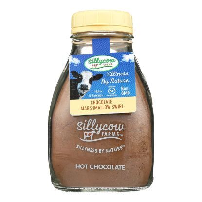 Sillycow Farms Hot Chocolate - Marshmallow Swirl - Case of 6 - 16.9 oz.