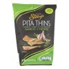 Stacy's Pita Chips Perfectly Thymed Pita Crisps - Case of 8 - 6.75 oz.