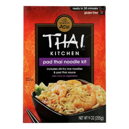 Thai Kitchen Noodle Kit - Pad Thai - Case of 12 - 9 oz.