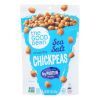 The Good Bean Crispy Crunchy Chickpea Snacks - Sea Salt - Case of 6 - 6 oz.