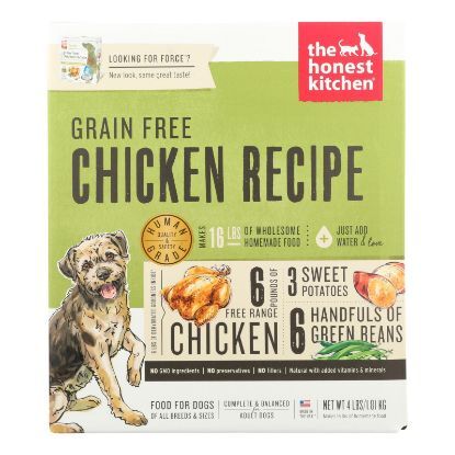 The Honest Kitchen Force - Grain Free Chicken Dog Food - 4 lb.