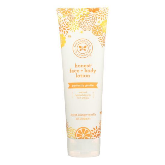 The Honest Company Face and Body Nourishing Lotion - Sweet Orange Vanilla - 8.5 Fl oz.