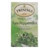 Twining's Tea Jacksons of Piccadilly Tea - Pure Peppermint - Case of 6 - 20 Bags