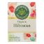 Traditional Medicinals Organic Herbal Tea - Hibiscus - Case of 6 - 16 Bags