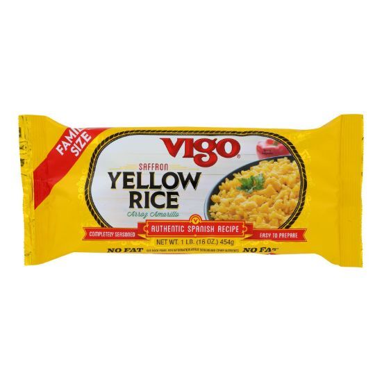 Vigo Yellow Rice - Case of 12 - 16 oz.