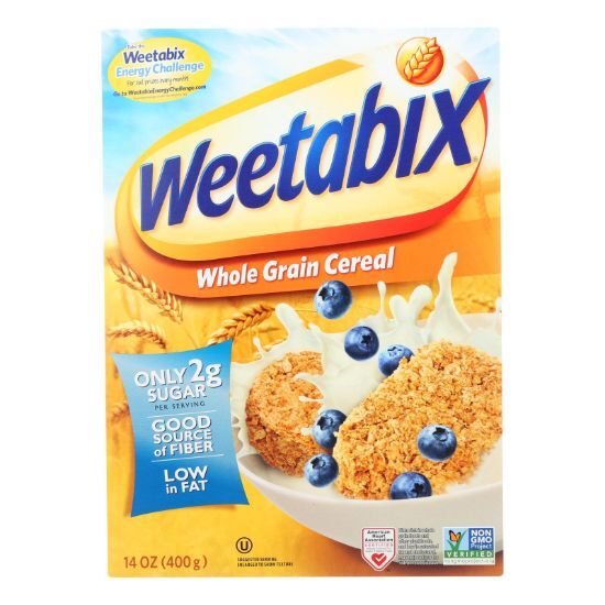 Weetabix Whole Grain Cereal - Case of 12 - 14 oz.