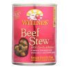 Wellness Pet Products Dog Food - Beef with Carrot and Potatoes - Case of 12 - 12.5 oz.