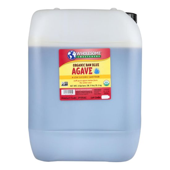 Wholesome Sweeteners Blue Agave - Sweeteners - Case of 1 - 5 Gal