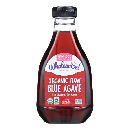 Wholesome Sweeteners Organic Raw Blue Agave - Case of 6 - 23.5 oz.