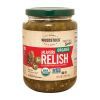 Woodstock Organic Jalapeno Relish - Case of 6 - 16 oz.