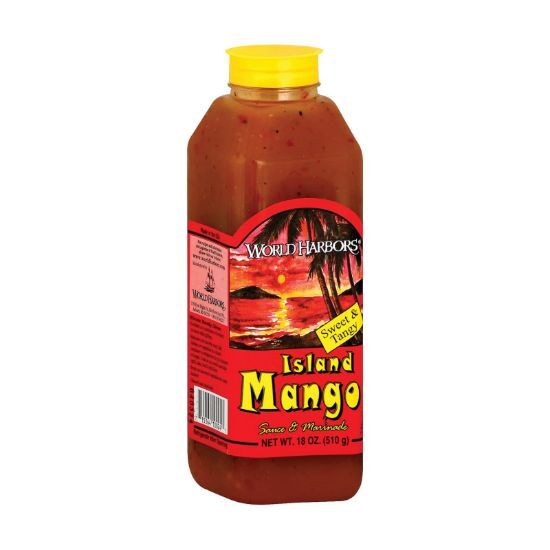 World Harbor Island Mango Sauce - Case of 6 - 16 oz.