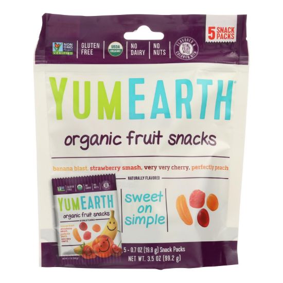 Yumearth Organics Organic - Fruit Snacks - Case of 12 - 0.7 oz.