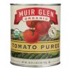 Muir Glen Muir Tomato Puree - Tomato - Case of 12 - 28 oz.