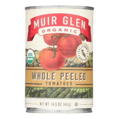 Muir Glen Whole Peeled Tomatoes - Tomatoes - Case of 12 - 14.5 oz.