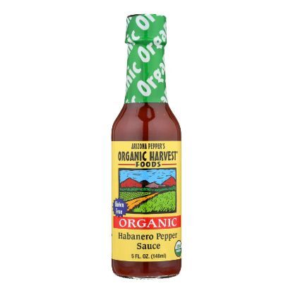 Organic Harvest Pepper Sauce - Habanero - Case of 12 - 5 oz.