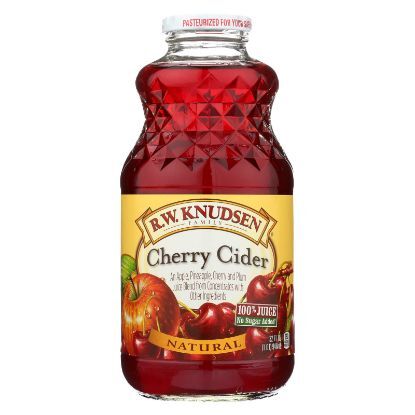 R.W. Knudsen Family Juice - Cherry Cider - Case of 12 - 32 oz.