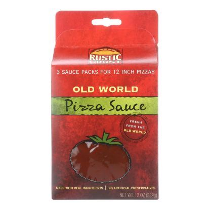 Rustic Crust Pizza Sauce - Case of 6 - 12 oz.