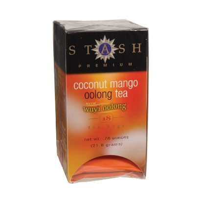 Stash Tea Oolong Tea - Coconut Mango - Case of 6 - 18 Bags