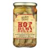 Yee-Haw Pickle Dills Pickle - Hot Damn - Case of 6 - 24 oz.