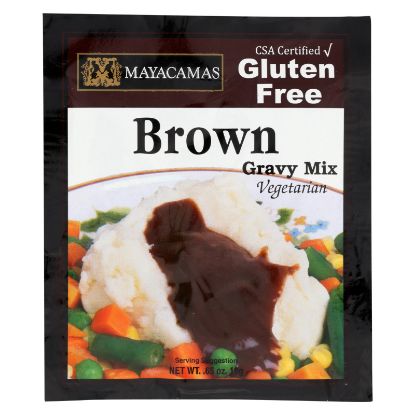 Mayacamas Gravy Mix - Brown - Case of 12 - 0.7 oz.