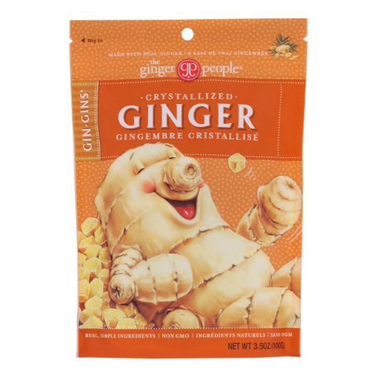 Ginger People - Crystallized Ginger - Case of 12 - 3.5 oz.