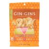 The Ginger People Gin Gins Ginger Spice Drops  - Case of 12 - 3.5 OZ