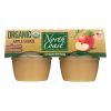 North Coast Organic Applesauce  - Case of 12 - 4/4 OZ