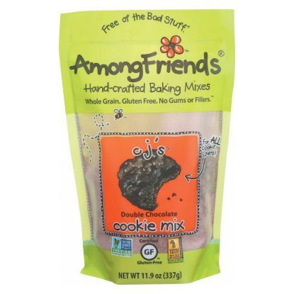 Among Friends Cj's Cookie Mix - Double Chocolate - Case of 6 - 11.9 oz