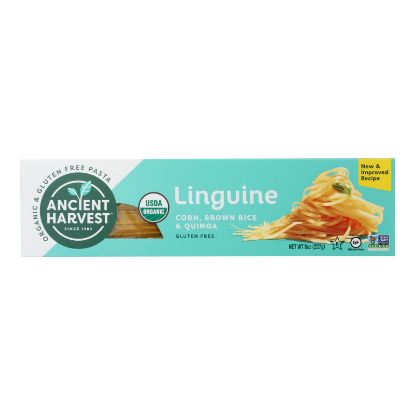Ancient Harvest Organic Quinoa Supergrain Pasta - Linguine - Case of 12 - 8 oz