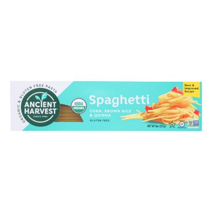 Ancient Harvest Organic Quinoa Supergrain Pasta - Spaghetti - Case of 12 - 8 oz