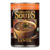 Amy's - Organic Low Sodium Lentil Soup - Case of 12 - 14.5 oz