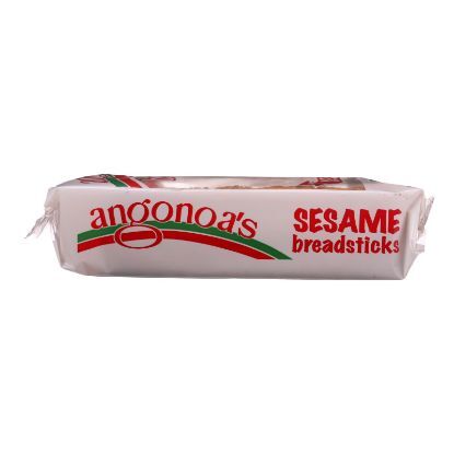 Angonoa's Sesame Breadsticks - Case of 12 - 3.25 oz