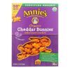 Annie's Homegrown Organic Bunnies Crackers - Cheddar - Case of 6 - 11.25 oz