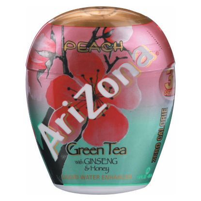 Arizona Tea Water Enhancer - Green Peach - Case of 10 - 1.9 fl oz