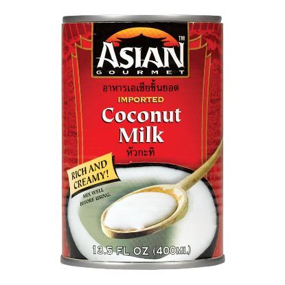 Asian Gourmet Coconut Milk - Tin - Case of 12 - 13.5 fl oz