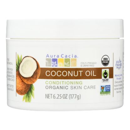 Aura Cacia - Organic Skincare Oil - Coconut - 6.25 oz