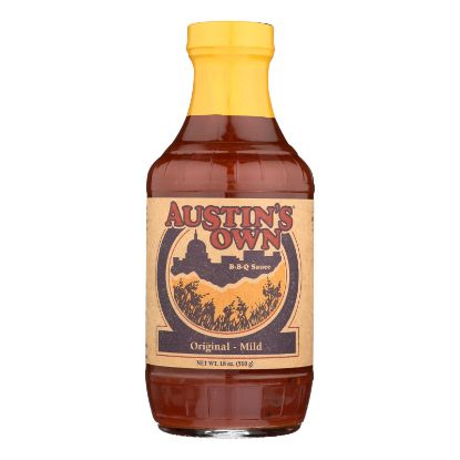 Austins Own BBQ Sauce - Original - Case of 6 - 18 oz