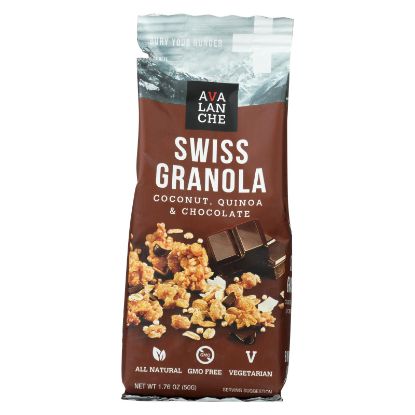 Avalanche Granola - Organic - Coconut - Quinoa - Chocolate - Case of 6 - 1.76 oz