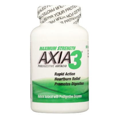 Axia 3 Heartburn Extinguisher Antacid - Heartburn Relief - 90 count