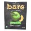 Bare Fruit Apple Chips - Granny Smith - Case of 12 - 3.4 oz