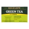 Bigelow Tea Green Tea - with Lemon - Case of 6 - 20 BAG