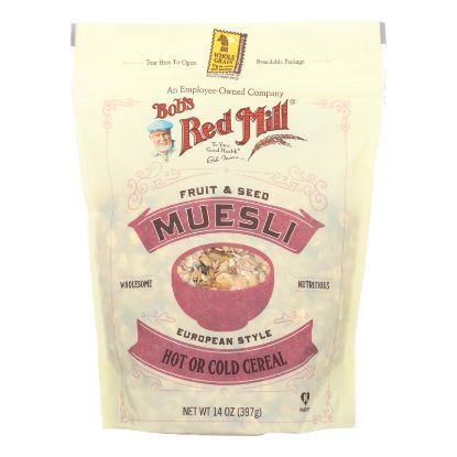 Bob's Red Mill - Cereal - Fruit & Seed Muesli - Case of 4 - 14 oz