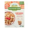 Cascadian Farm Organic Cereal - Cinnamon Crunch - Case of 10 - 9.2 oz