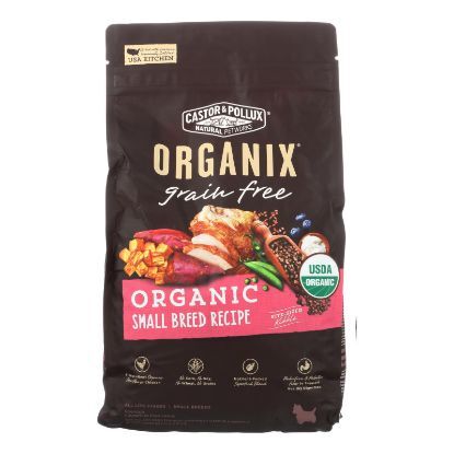 Castor and Pollux Organix - Organic - Small Breed - Case of 5 - 4 lb.