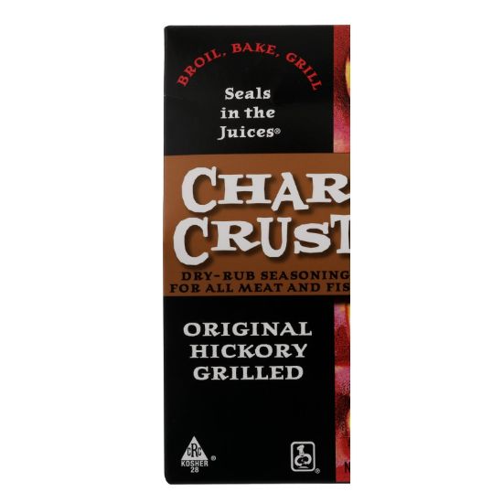 Char Crust Original Hickory Grilled - Case of 6 - 4 oz