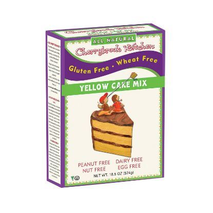 Cherrybrook Kitchen - Gluten & Wheat Free Yellow Cake Mix - Case of 6 - 16 oz
